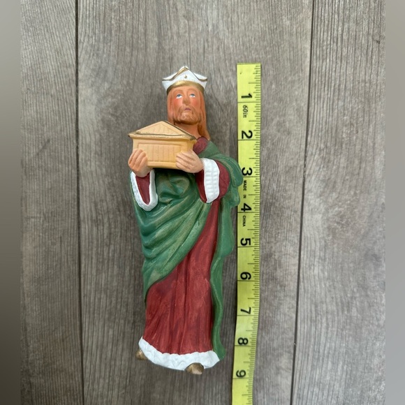 Vintage Homco Wiseman Gift Christmas Nativity Scene Replacement Figurine 5207 - Picture 3 of 12